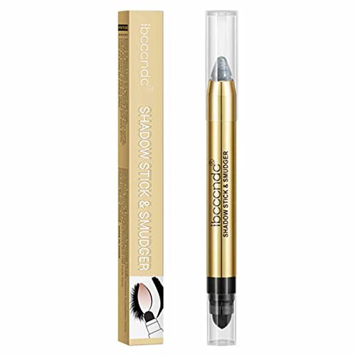 Glitzer-Lidschattenstift, Wasserfester Lidschattenstift Crayon, Multifunktionales, hochpigmentiertes, langanhaltendes, schimmerndes Lidschattenstift-Make-up für Frauen Moxeupon von Moxeupon