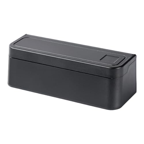 Moxeupon Auto-Münzboxen, Münz-Organizer für Sammler - Staubdichter Münzkasten mit Selbstklebendem Boden für Sammler - Multifunktionaler, platzsparender Münzsammelspeicher für den Dashboard-Desktop von Moxeupon