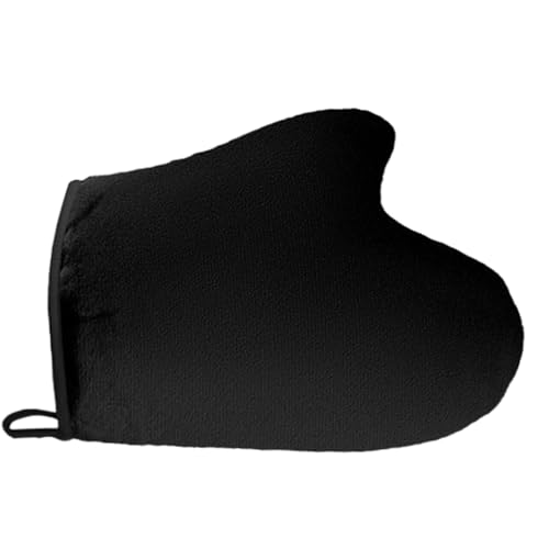 Moxeupon Selbstbräuner Handschuh - Selbstbräuner-Handschuh - Maschinenwaschbar & Wiederverwendbar Flock Applikator Mit Daumen Für Frauen Spray Lotion Mousse Gesicht & Körper von Moxeupon