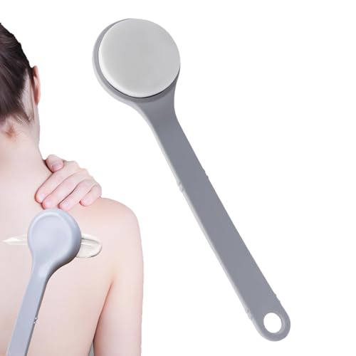 Rücken Lotion Applikator | Langes Stielgerät Zur Salbenauftragung | Gerät zum Auftragen von Feuchtigkeitsölen mit Teleskopgriff zur einfachen Anwendung für Kinder, Mädchen, Jugendliche und von Moxeupon