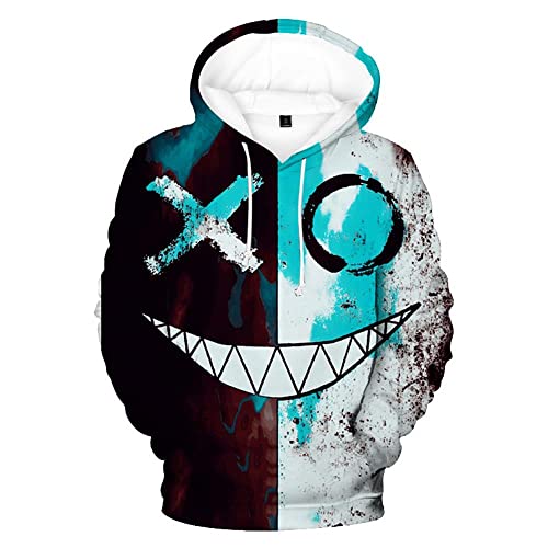 Moxilyn 3D Anime Hoodies Pullover Erwachsene Kapuzenpulli Langarm Print Stereoskopischer Hoodie für Männer Frauen von Moxilyn