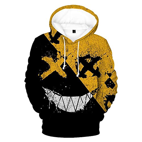 Moxilyn 3D Anime Hoodies Pullover Erwachsene Kapuzenpulli Langarm Print Stereoskopischer Hoodie für Männer Frauen von Moxilyn