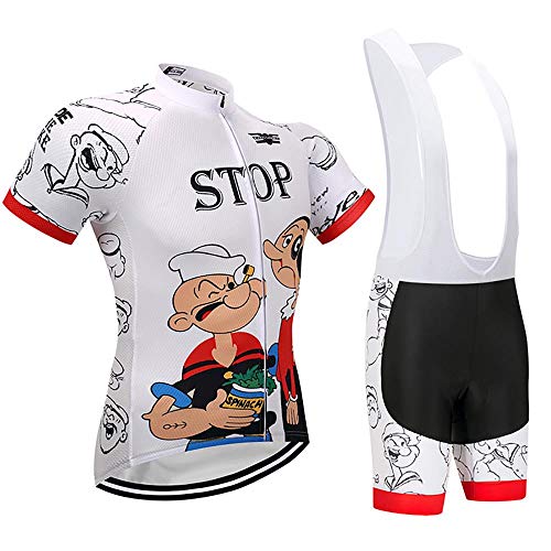 Moxilyn Fahrradtrikot Kurzarm Set für Herren Radtrikot T Shirt Radsport Radtrikot Set Fahrrad Trikot Kurzarm+Radhose mit 9D Gel,Ursprüngliche Gaze Radjacke und Radhose,Cycling Jersey Radtrikot Moxilyn Fahrradtrikot Kurzarm Set für Herren Radtrikot T Shirt Radsport Radtrikot Set Fahrrad Trikot Kurzarm+Radhose mit 9D Gel,Ursprüngliche Gaze Radjacke und Radhose,Cycling Jersey Radtrikot von Moxilyn