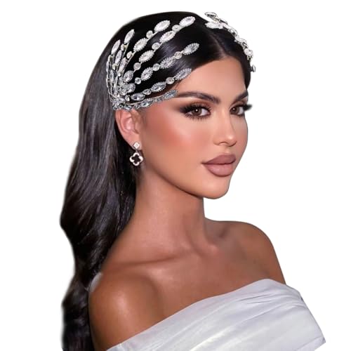 Mpoikba Hochzeitshaarschmuck, Strass-Stirnband für die Braut Mpoikba Hochzeitshaarschmuck, Strass-Stirnband für die Braut von Mpoikba