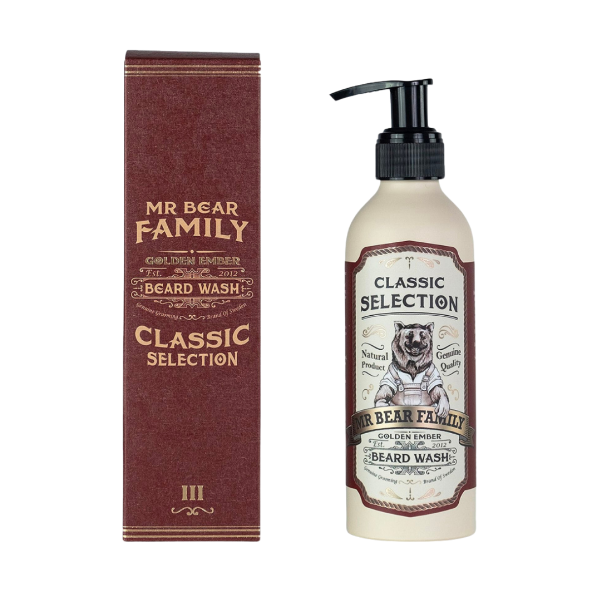 Mr Bear Family Golden Ember Beard Wash (200 ml) von Mr Bear Family