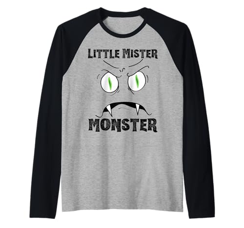 Little Mister Monster Halloween Jungen Kostüm Lustiger Sohn Junge Raglan Little Mister Monster Halloween Jungen Kostüm Lustiger Sohn Junge Raglan von Mr Monster Couples Parent Halloween Costume Match