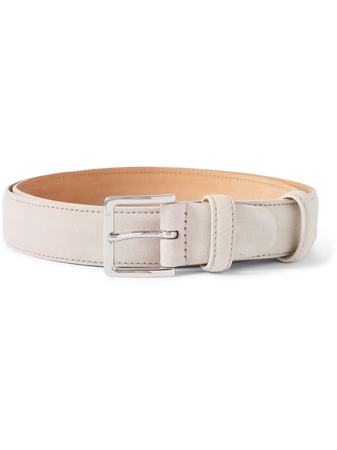 Mr P. - 3cm Suede Belt - Men - Neutrals - EU 105 von Mr P.