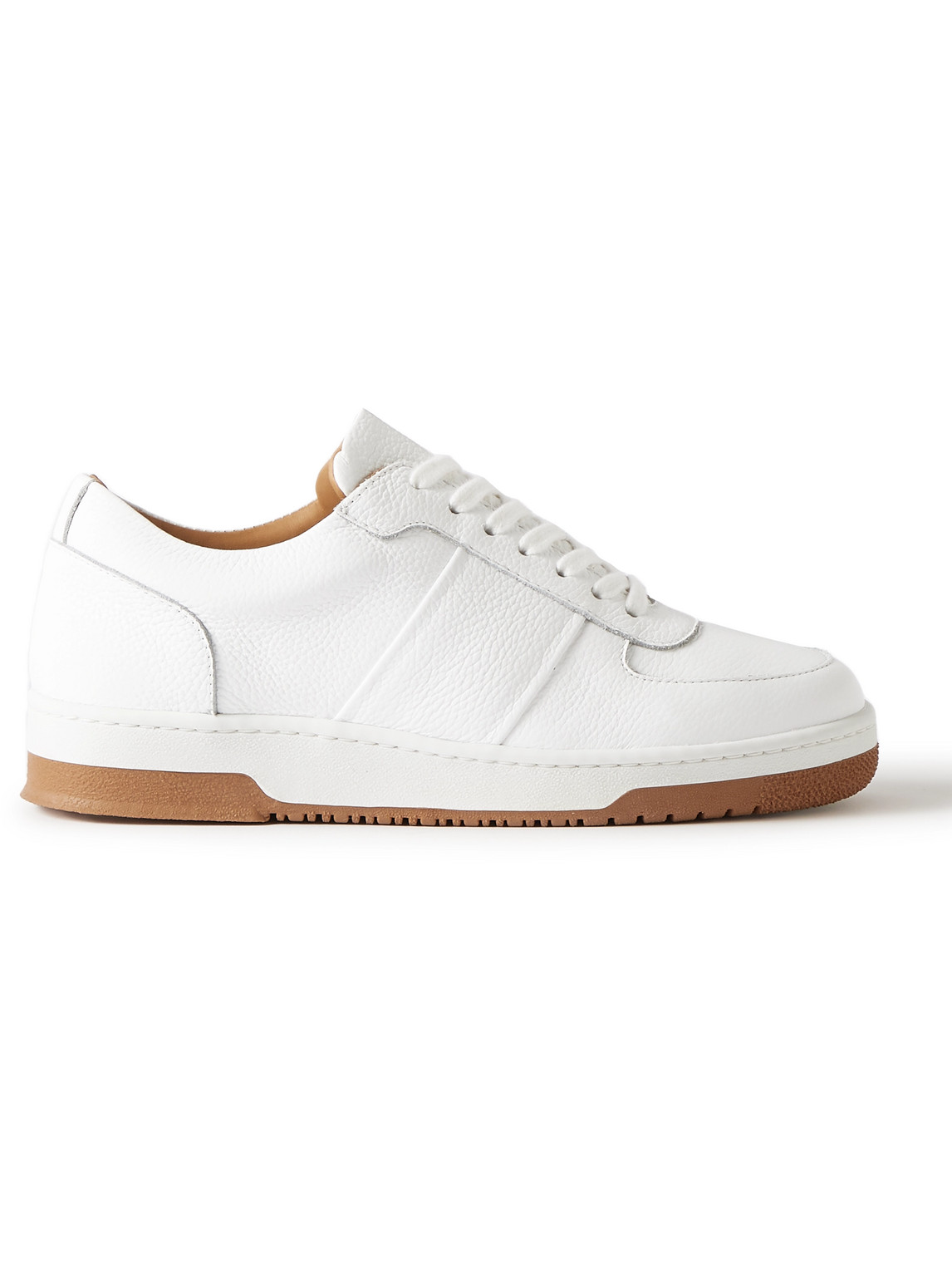 Mr P. - Atticus Full-Grain Leather Sneakers - Men - White - UK 8.5 Mr P. - Atticus Full-Grain Leather Sneakers - Men - White - UK 8.5 von Mr P.