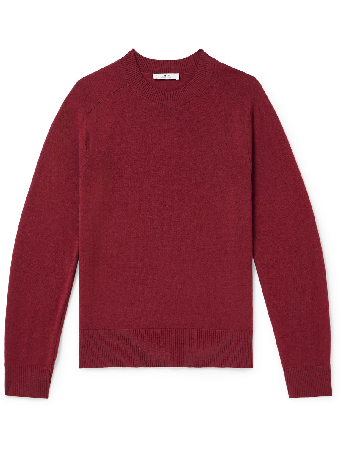 Mr P. - Billy Wool Sweater - Men - Burgundy - XXL von Mr P.