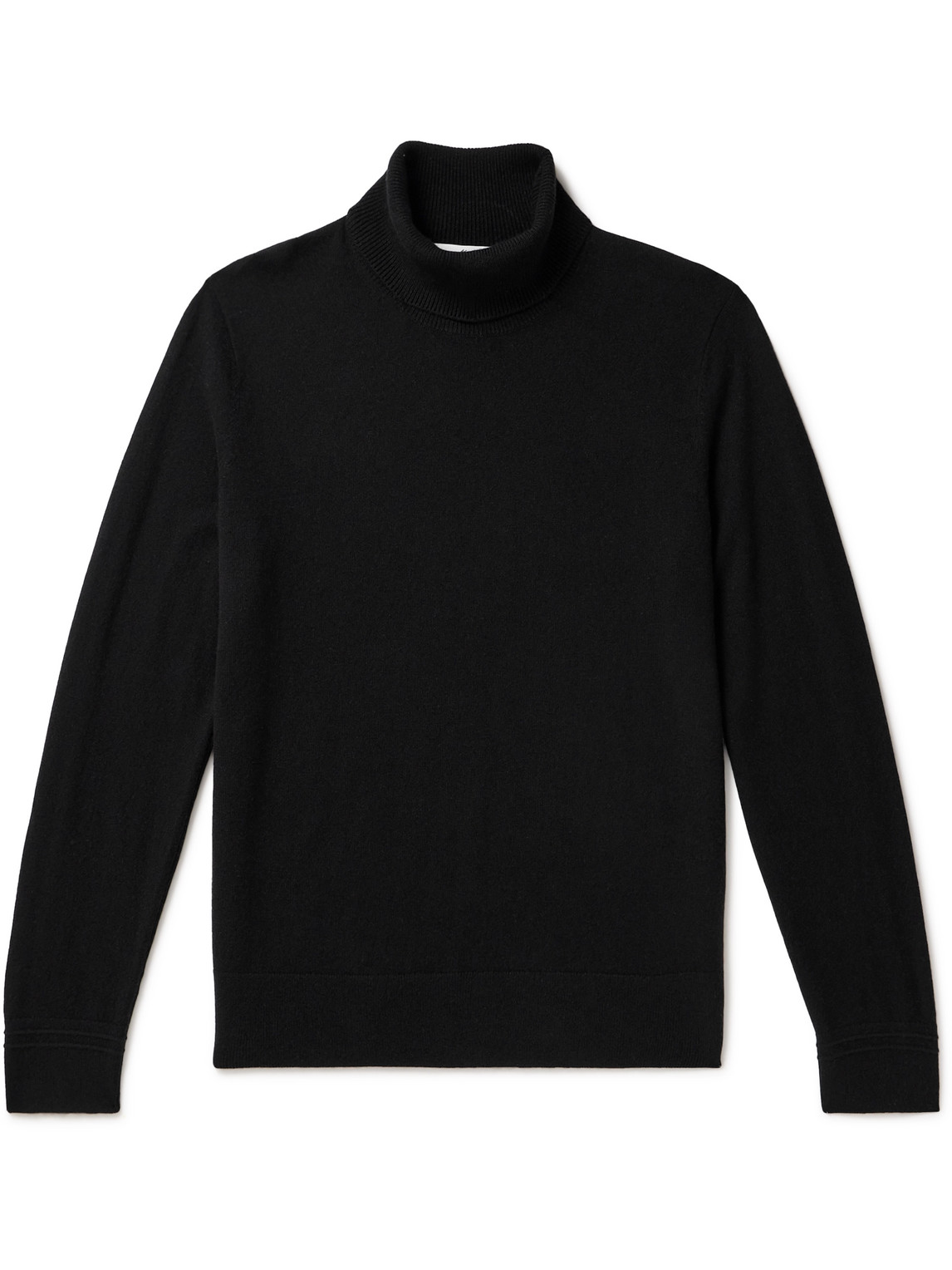 Mr P. - Cashmere Rollneck Sweater - Men - Black - L von Mr P.
