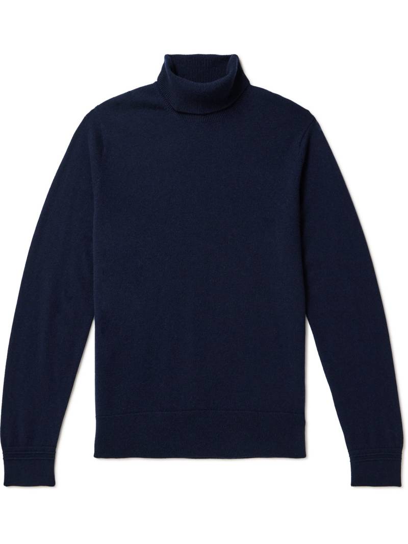 Mr P. - Cashmere Rollneck Sweater - Men - Blue - XS Mr P. - Cashmere Rollneck Sweater - Men - Blue - XS von Mr P.
