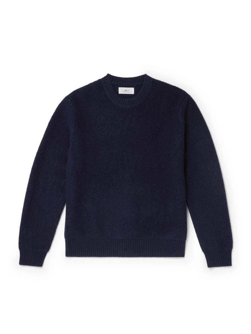 Mr P. - Cashmere Sweater - Men - Blue - L von Mr P.