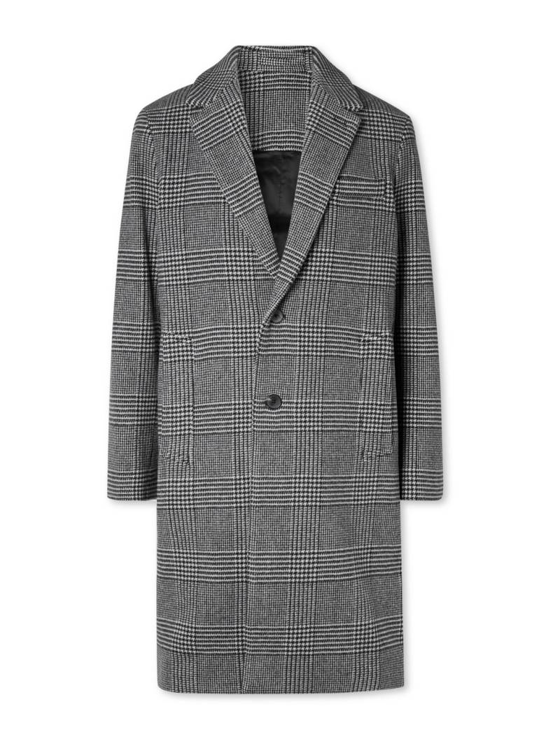 Mr P. - Checked Virgin Wool-Blend Coat - Men - Gray - S von Mr P.