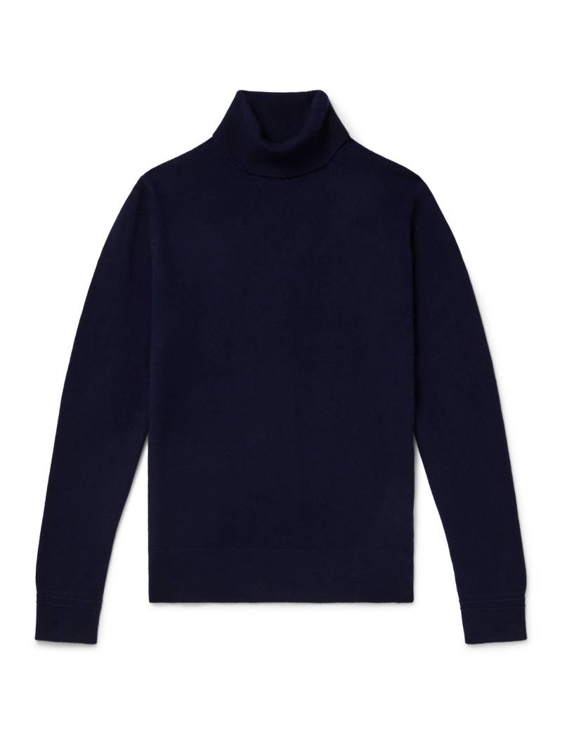 Mr P. - Clyde Cashmere Rollneck Sweater - Men - Blue - XS Mr P. - Clyde Cashmere Rollneck Sweater - Men - Blue - XS von Mr P.