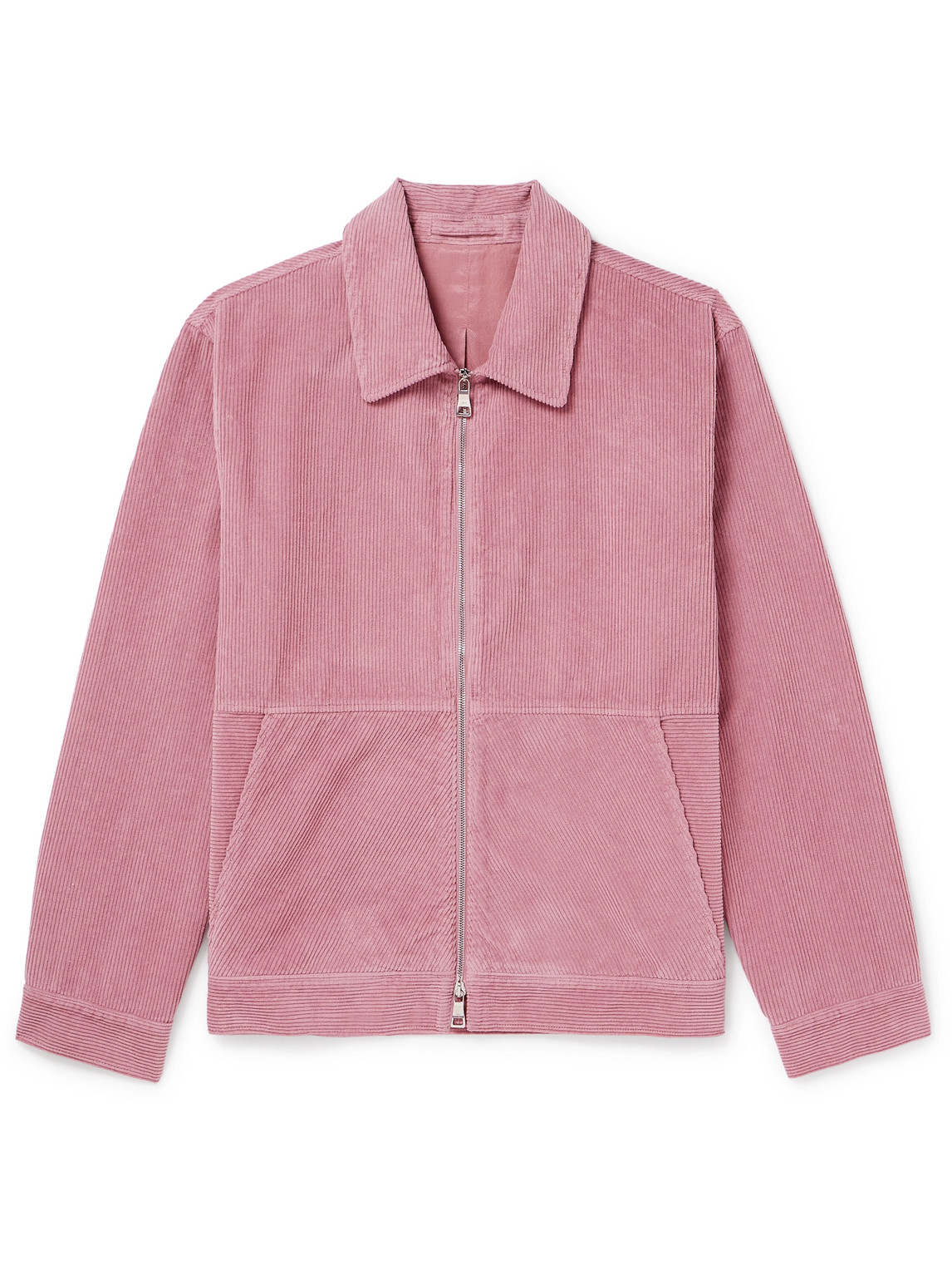 Mr P. - Cotton-Corduroy Blouson Jacket - Men - Pink - XL von Mr P.
