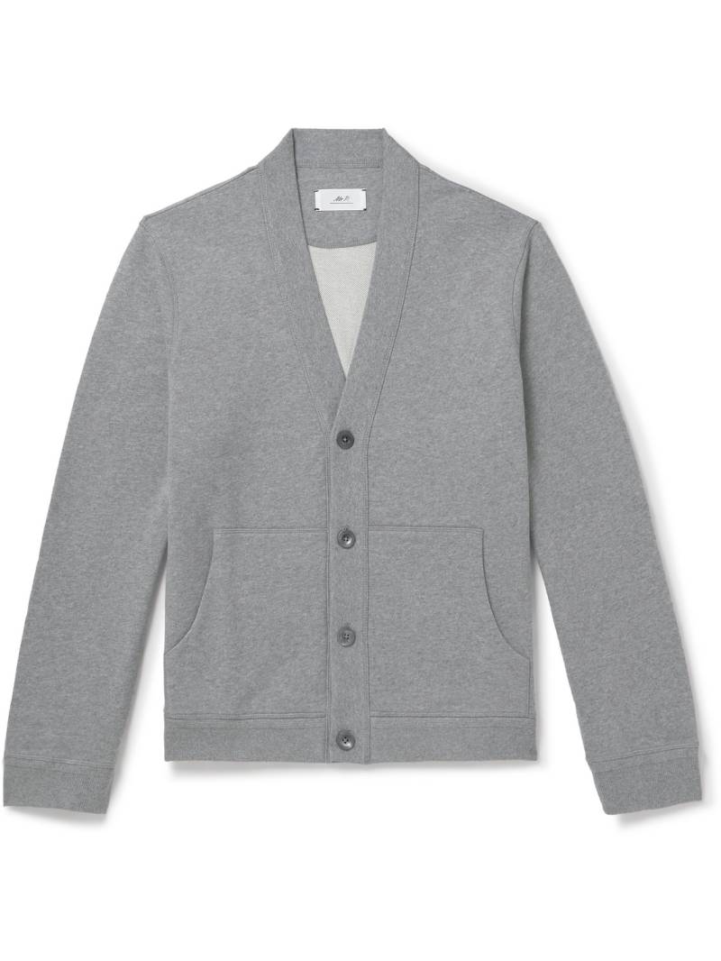 Mr P. - Cotton-Jersey Cardigan - Men - Gray - XXL von Mr P.