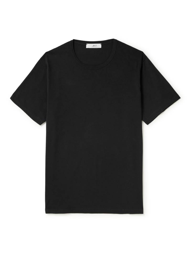 Mr P. - Cotton-Jersey T-Shirt - Men - Black - XS von Mr P.
