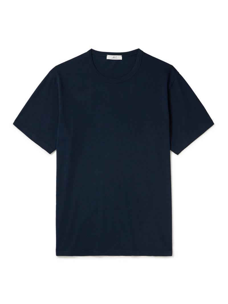Mr P. - Cotton-Jersey T-Shirt - Men - Blue - XS von Mr P.