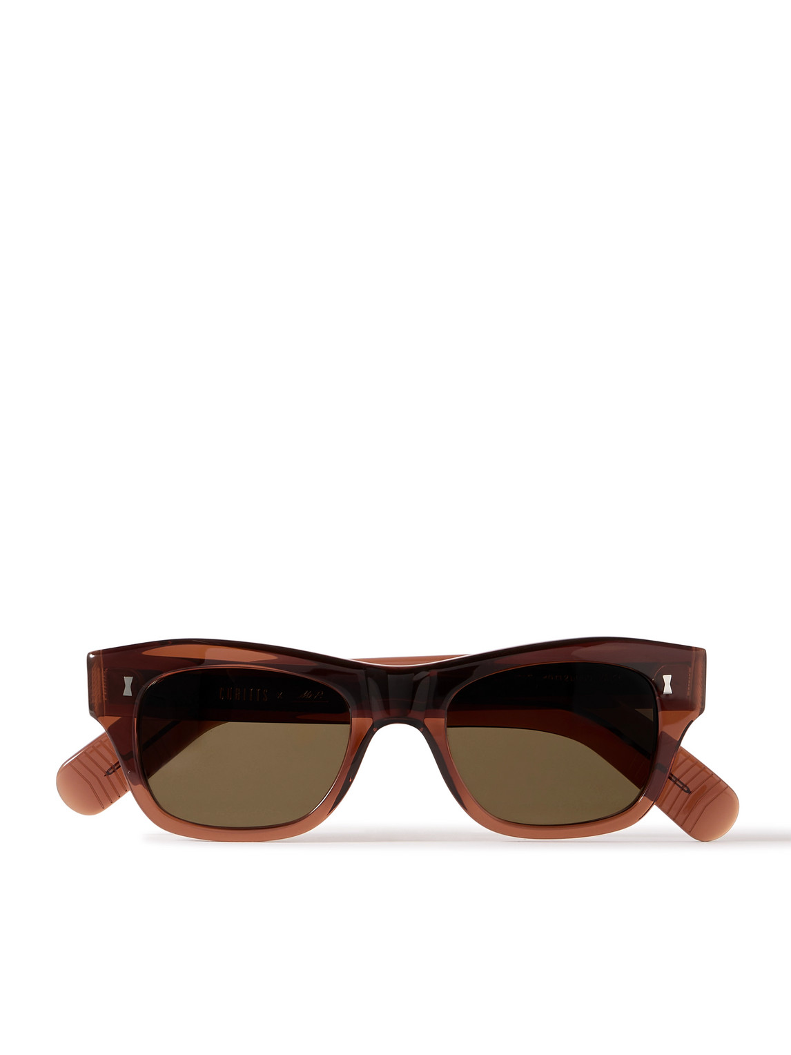 Mr P. - Cubitts Carlisle D-Frame Acetate Sunglasses - Men - Brown von Mr P.