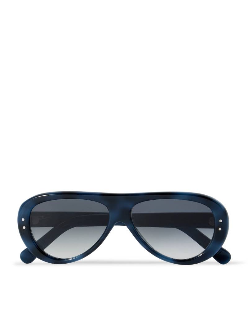 Mr P. - Cubitts Ischia Aviator-Style Acetate Sunglasses - Men - Blue von Mr P.