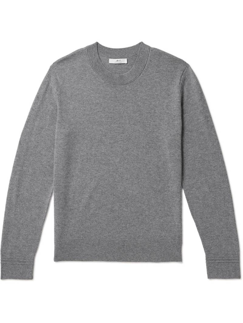 Mr P. - Curtis Cashmere Sweater - Men - Gray - XL von Mr P.