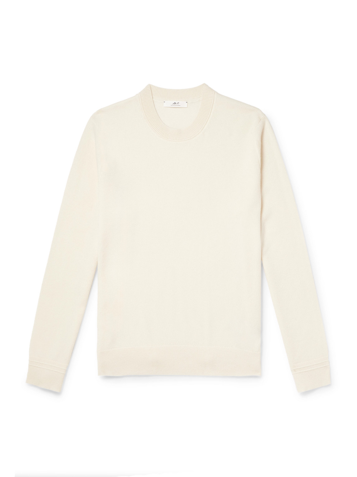 Mr P. - Curtis Cashmere Sweater - Men - Neutrals - L von Mr P.
