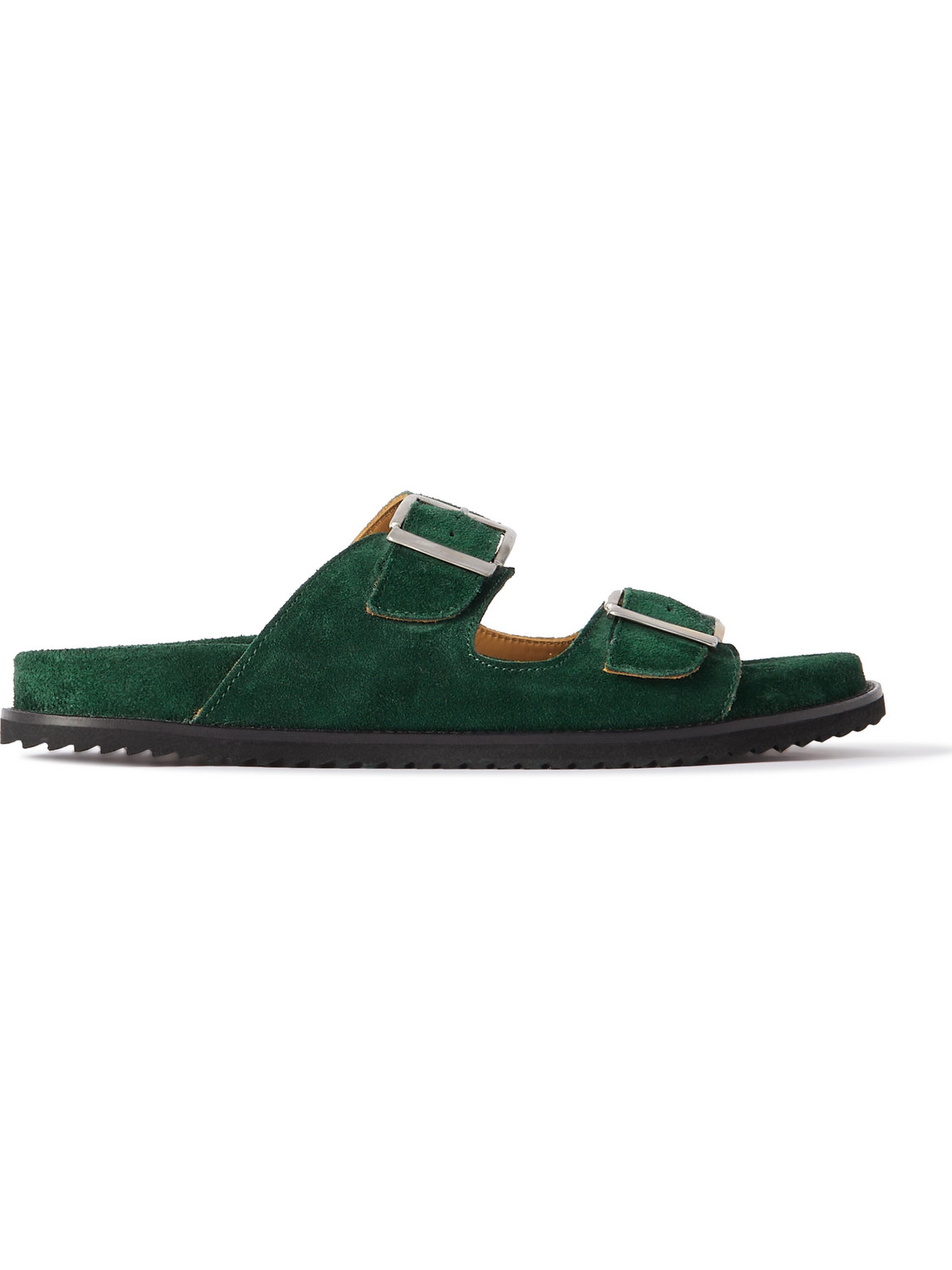 Mr P. - David Suede Sandals - Men - Green - UK 9.5 von Mr P.