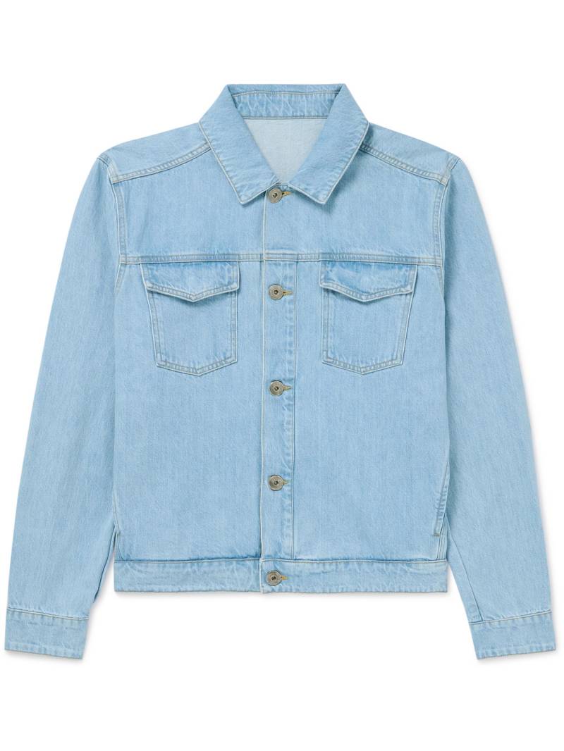 Mr P. - Denim Trucker Jacket - Men - Blue - XS von Mr P.