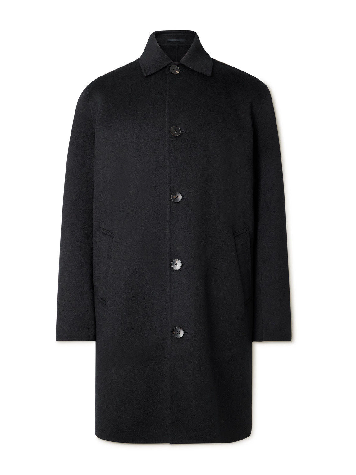 Mr P. - Double-Faced Wool and Cashmere-Blend Car Coat - Men - Black - XS Mr P. - Double-Faced Wool and Cashmere-Blend Car Coat - Men - Black - XS von Mr P.