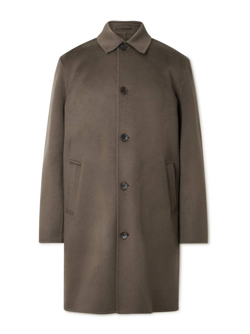 Mr P. - Double-Faced Wool and Cashmere-Blend Car Coat - Men - Green - XXL von Mr P.