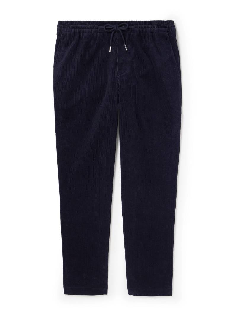 Mr P. - Edwin Tapered Cotton-Corduroy Drawstring Trousers - Men - Blue - 38 Mr P. - Edwin Tapered Cotton-Corduroy Drawstring Trousers - Men - Blue - 38 von Mr P.
