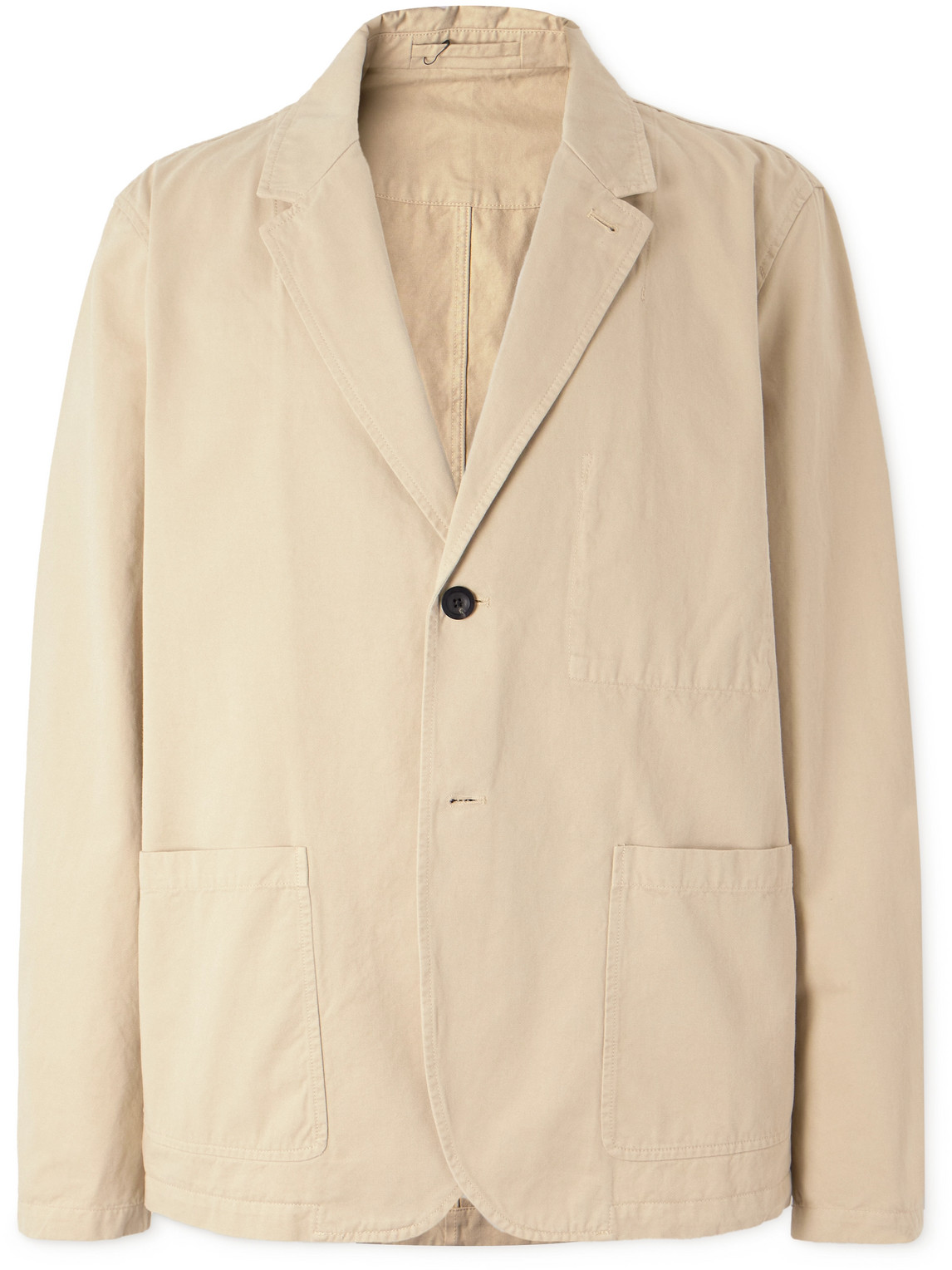 Mr P. - Garment-Dyed Cotton-Twill Blazer - Men - Neutrals - 40 Mr P. - Garment-Dyed Cotton-Twill Blazer - Men - Neutrals - 40 von Mr P.