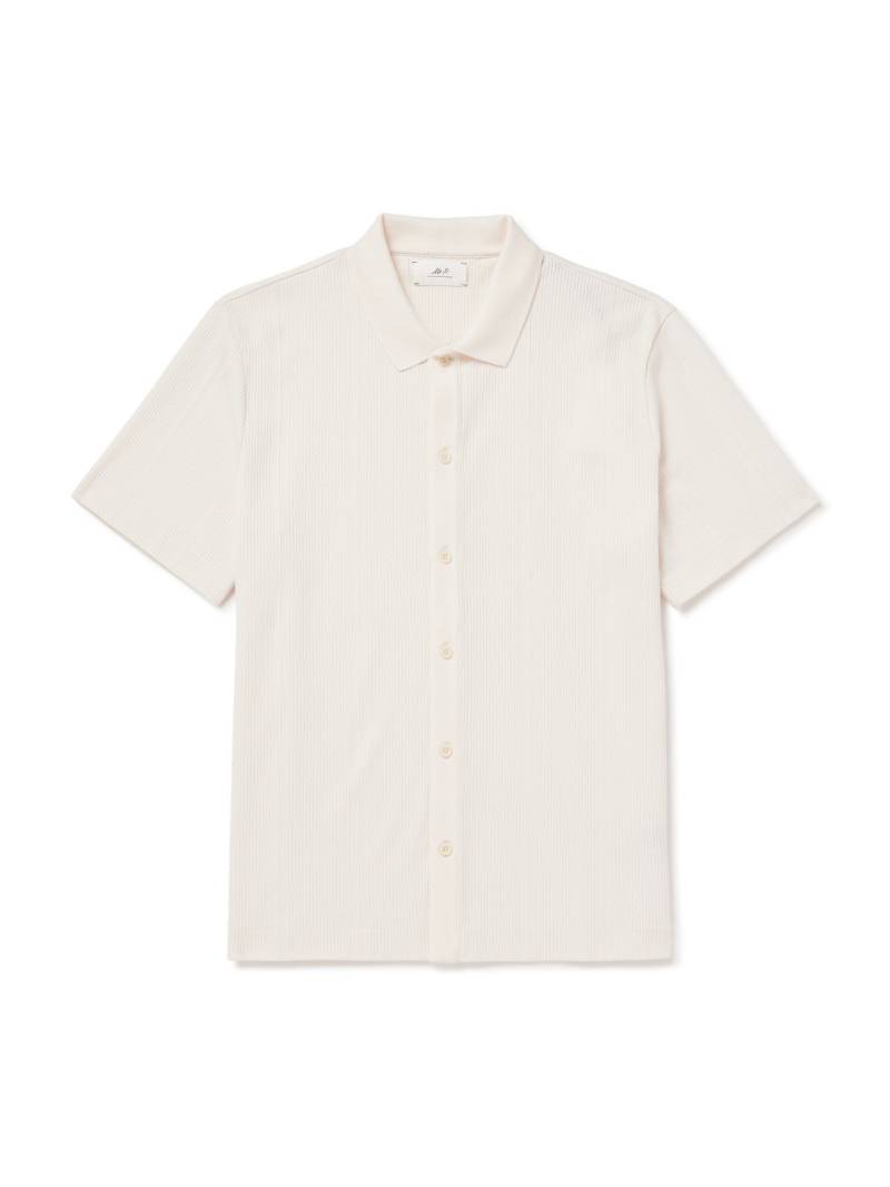 Mr P. - Jonny Regenerative Cotton Shirt - Men - Neutrals - XS von Mr P.