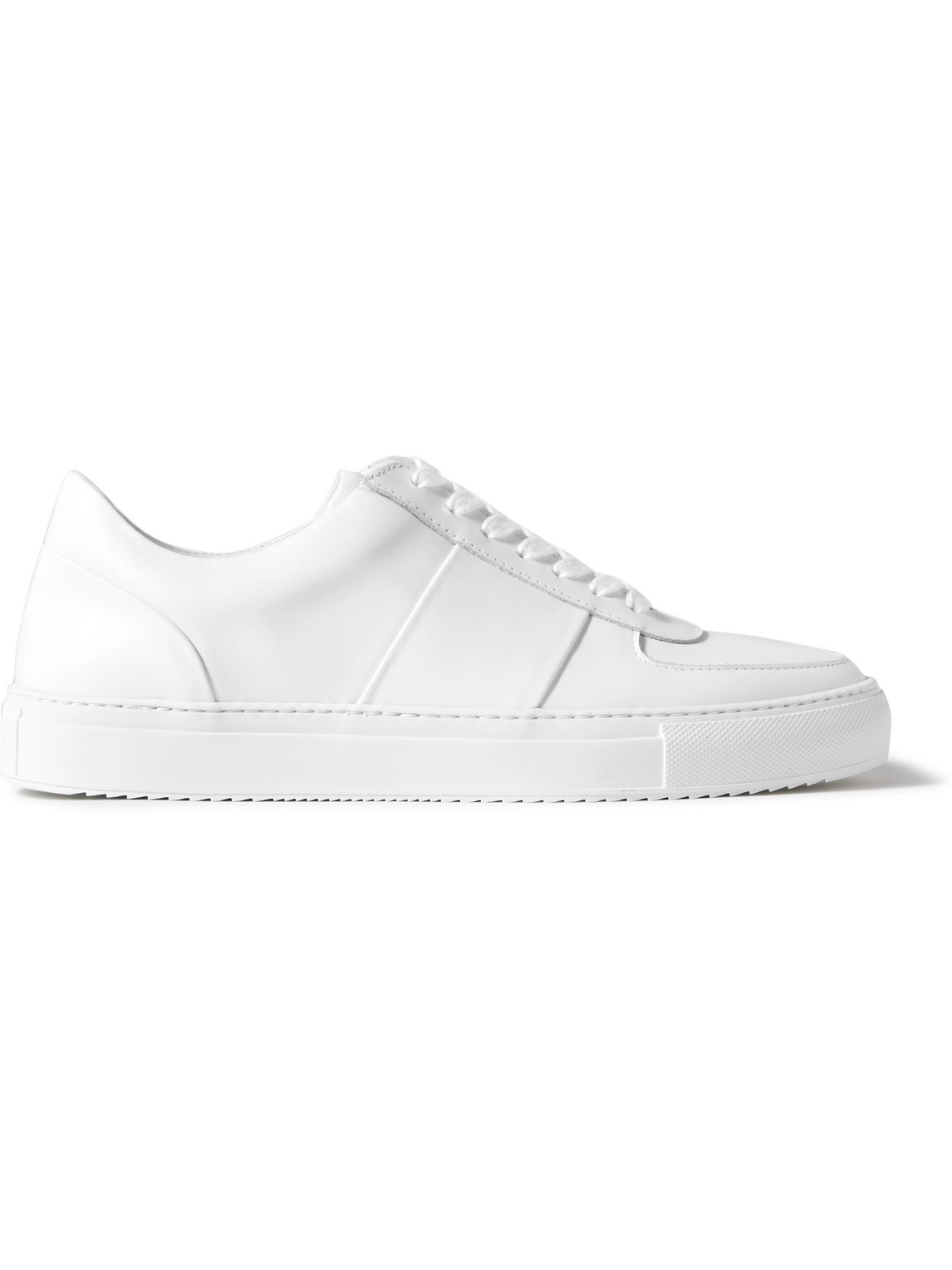 Mr P. - Larry Leather Sneakers - Men - White - UK 12 von Mr P.