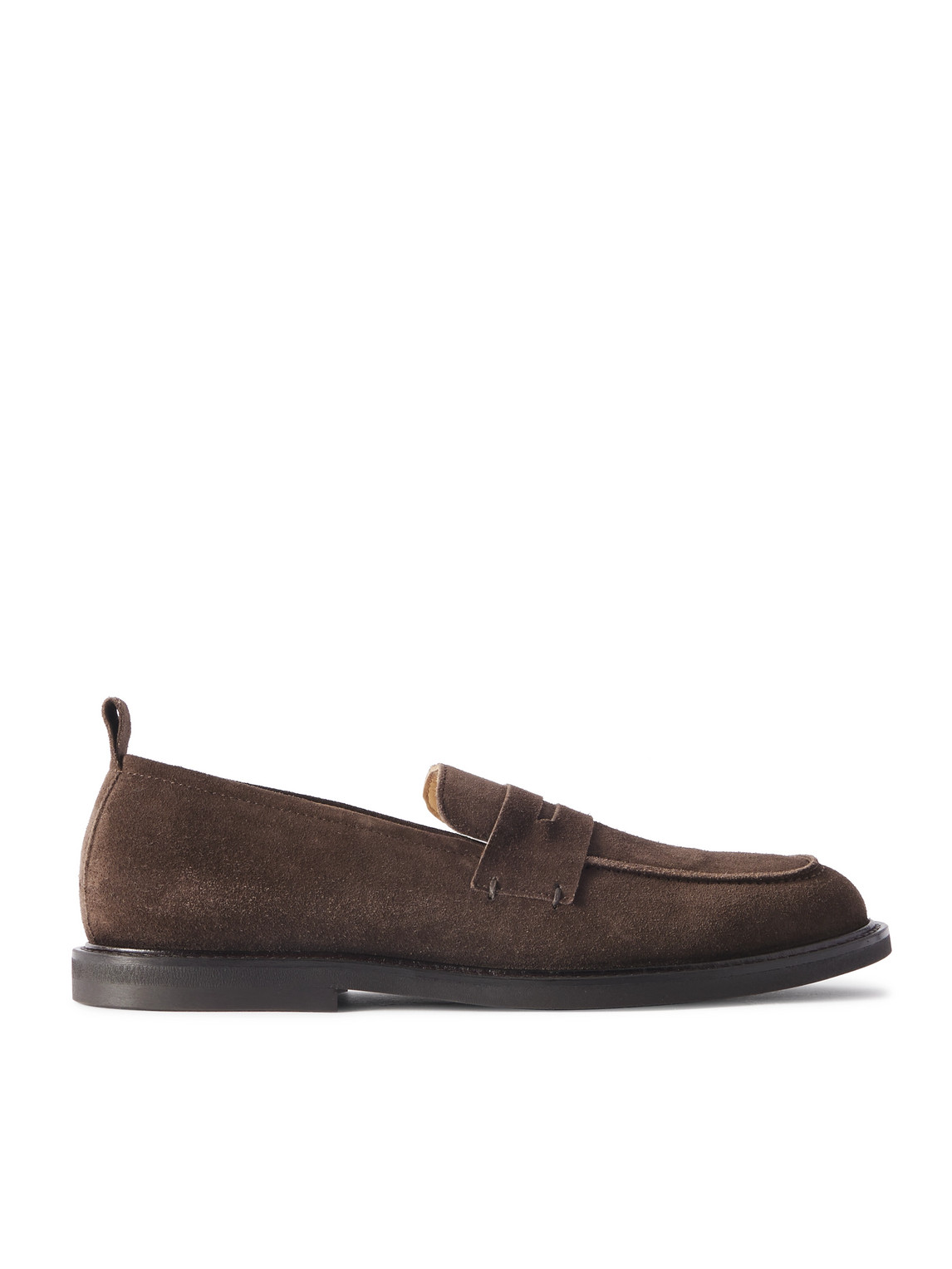 Mr P. - Leo Suede Penny Loafers - Men - Brown - UK 13 von Mr P.