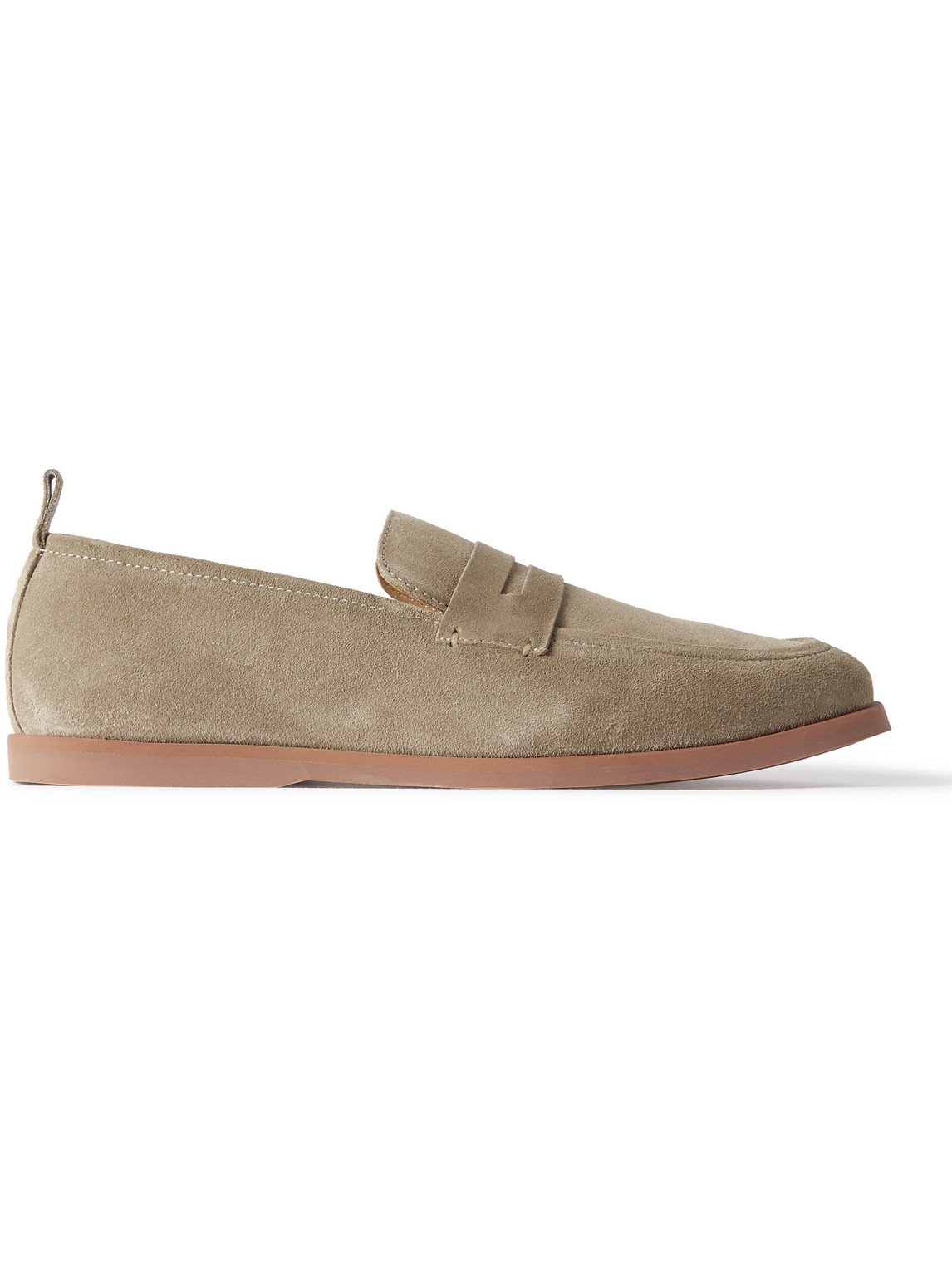 Mr P. - Leo Suede Penny Loafers - Men - Neutrals - UK 7.5 von Mr P.