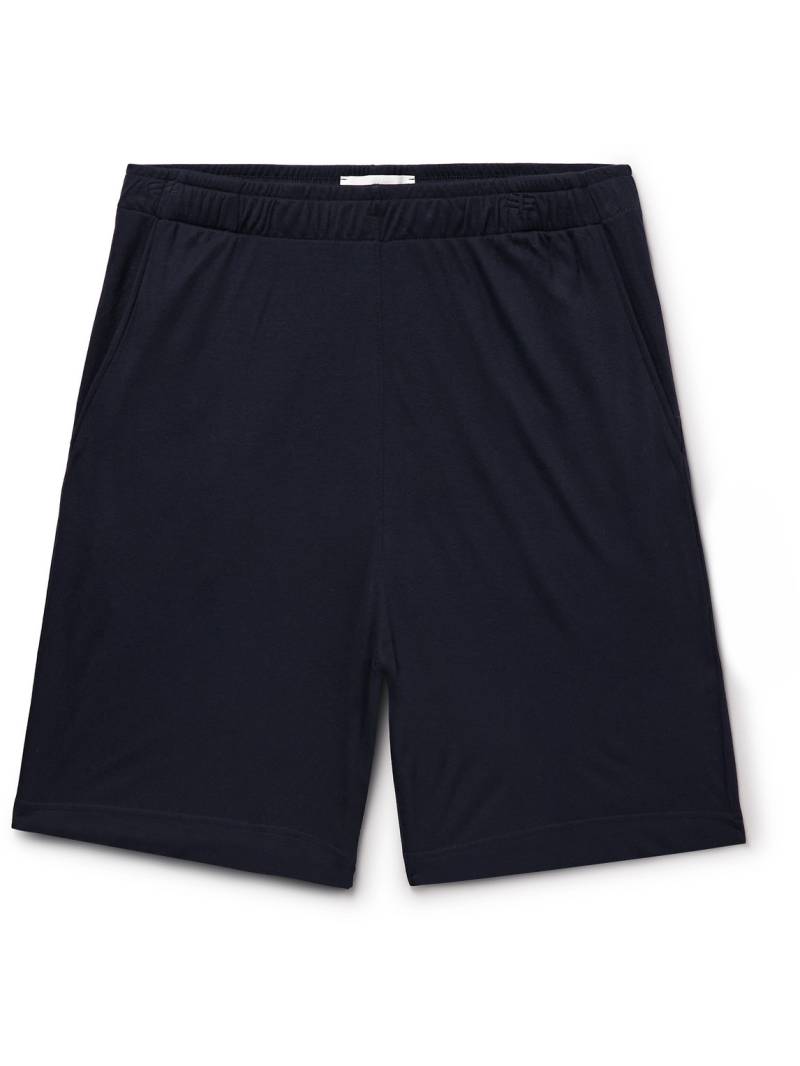 Mr P. - Modal-Jersey Pyjama Shorts - Men - Blue - M/L von Mr P.