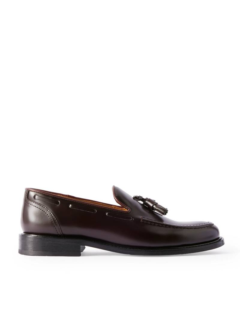 Mr P. - Olie Tasselled Leather Loafers - Men - Burgundy - UK 7 von Mr P.