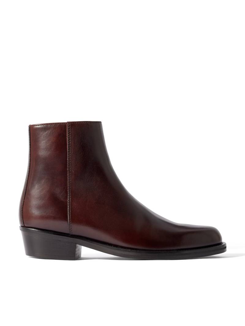 Mr P. - Ollie Leather Boots - Men - Burgundy - UK 9 von Mr P.