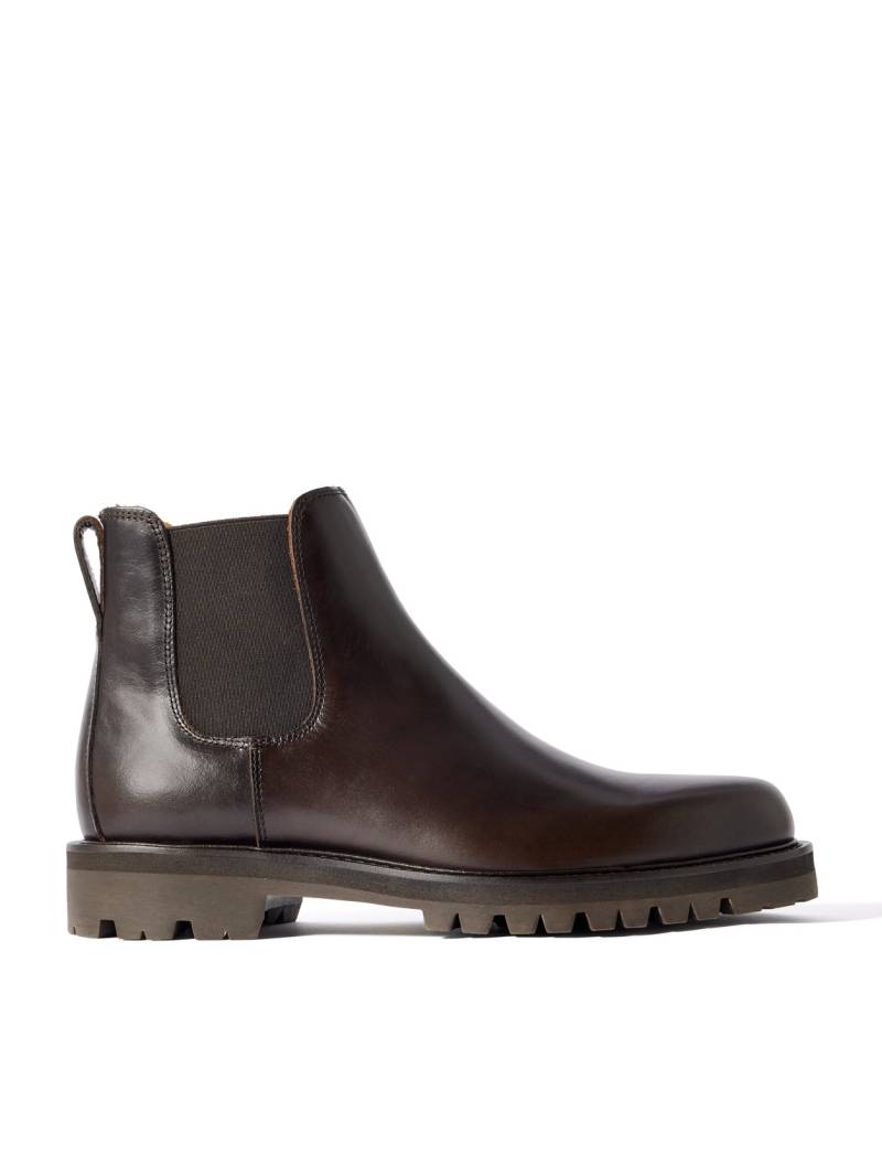Mr P. - Ollie Leather Chelsea Boots - Men - Brown - UK 10 von Mr P.