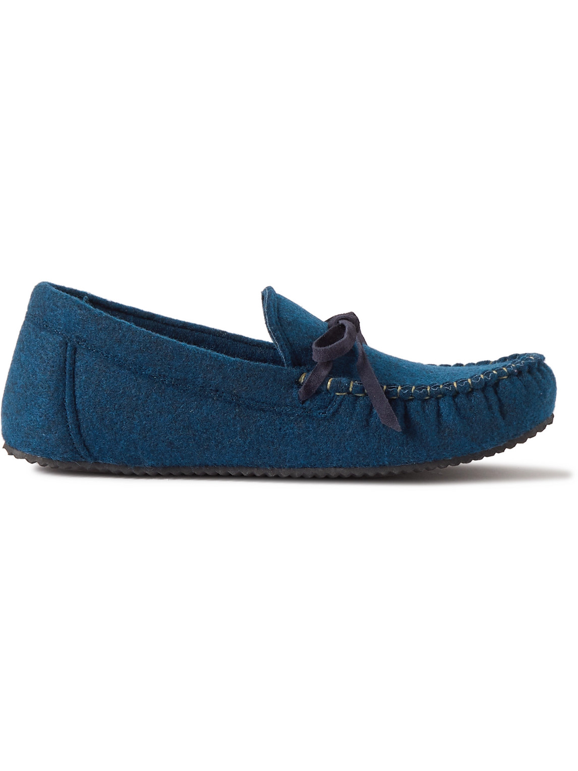 Mr P. - Recycled-Felt Slippers - Men - Blue - UK 8 von Mr P.