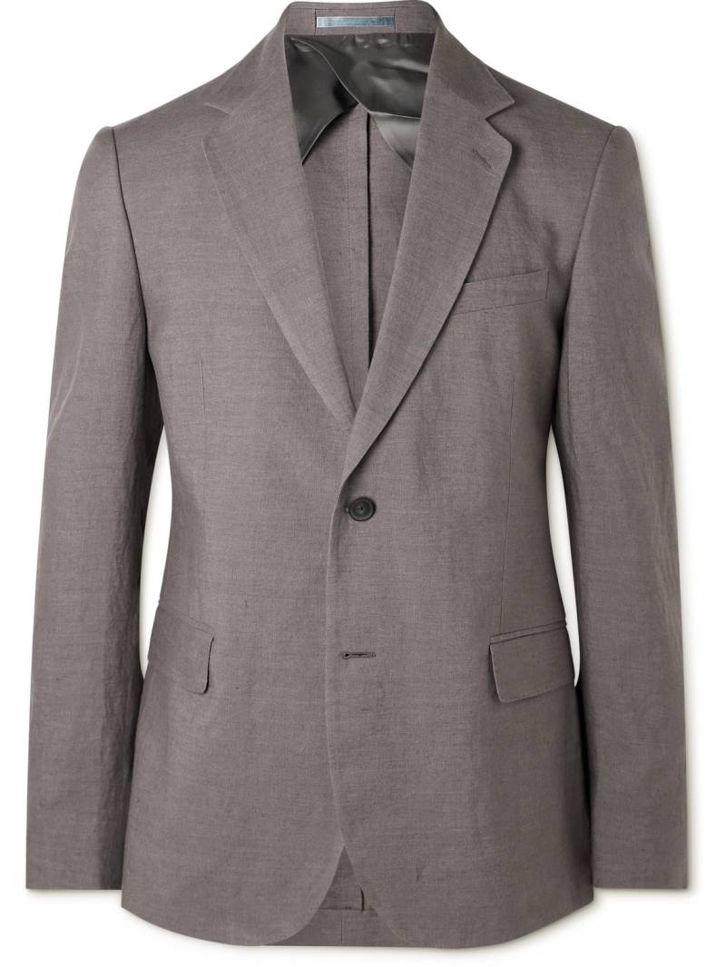 Mr P. - Regular-Fit Linen Suit Jacket - Men - Gray - 48 von Mr P.