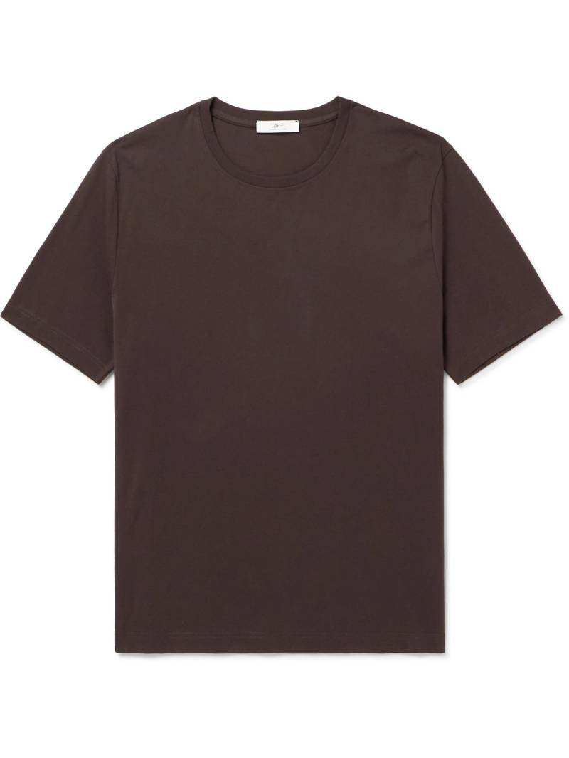 Mr P. - Relaxed-Fit Organic and Recycled Cotton-Jersey T-Shirt - Men - Brown - XXL von Mr P.