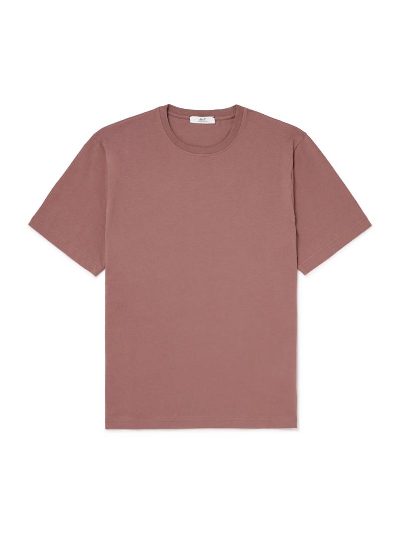 Mr P. - Relaxed-Fit Organic and Recycled Cotton-Jersey T-Shirt - Men - Pink - M von Mr P.