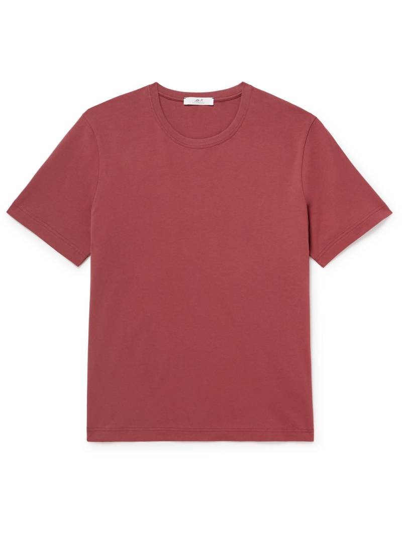 Mr P. - Relaxed-Fit Organic and Recycled Cotton-Jersey T-Shirt - Men - Red - XXL von Mr P.