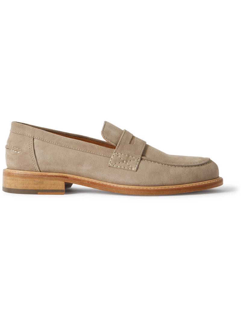 Mr P. - Scott Suede Penny Loafers - Men - Neutrals - UK 10.5 von Mr P.