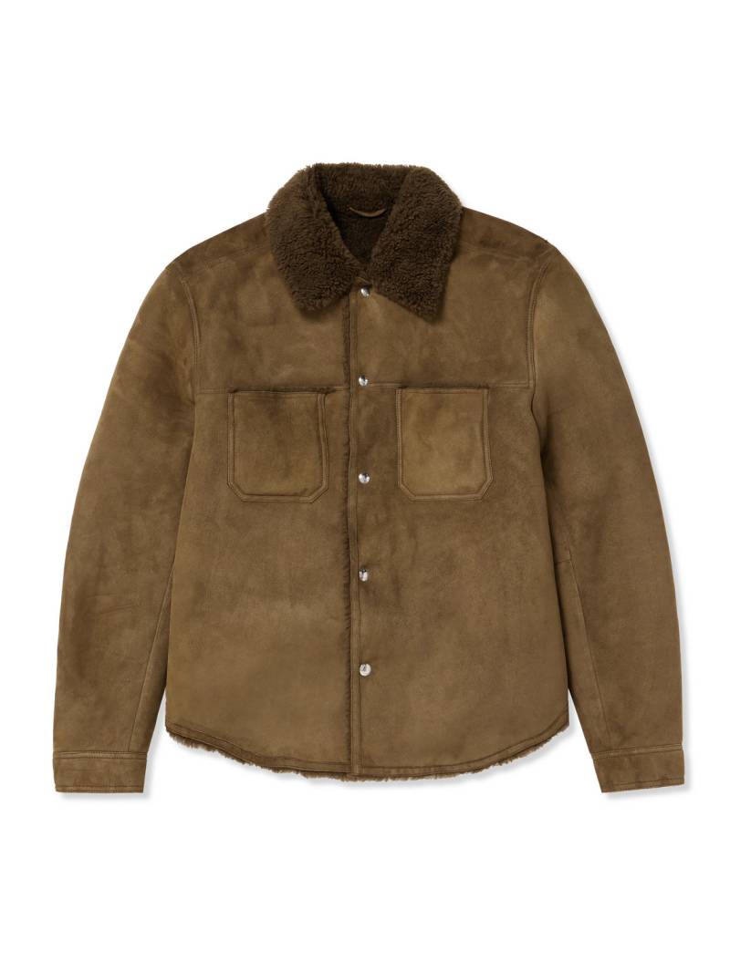 Mr P. - Shearling Jacket - Men - Brown - M von Mr P.