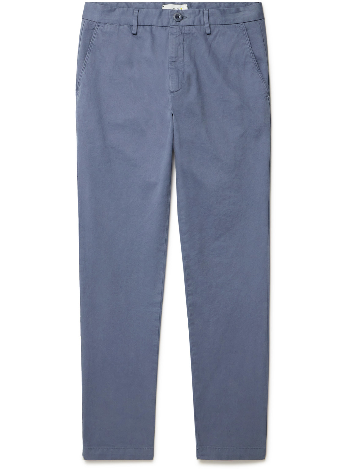 Mr P. - Slim-Fit Cotton Chinos - Men - Blue - 30 von Mr P.