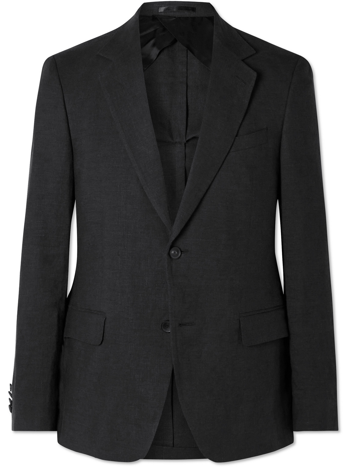 Mr P. - Slim-Fit Linen Suit Jacket - Men - Gray - 48 von Mr P.