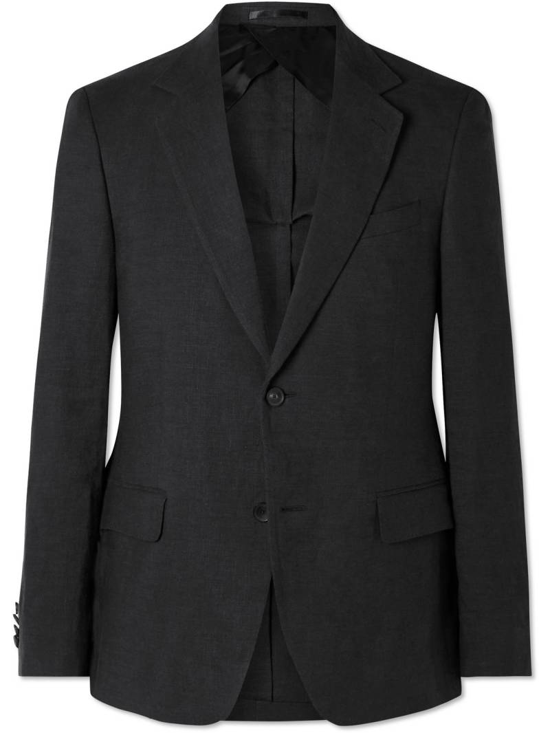 Mr P. - Slim-Fit Linen Suit Jacket - Men - Gray - 48 von Mr P.